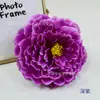 Flor Artificial 20cm Grande Peônia Flor Falsa Projeto de Casamento Arranjo de Flores Presente Criativo de Feriado Guirlanda de Flores Adorno de Cabeça Flor Decorativa