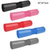 Almohadilla de hombro para barra, almohadilla de cuello engrosada para sentadillas, puente de cadera para hombres y mujeres, barra de empuje de cadera, bolsa suave, almohadilla de entrenamiento deportivo de fitness