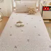 Funda de cama de algodón puro específica para estudiantes, pieza única 90x190, sábana de cama 100% algodón, protector de colchón antideslizante individual para dormitorio, adecuado para todas las estaciones