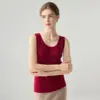 2026 Autumn/Winter New Style Layering Solid Color Camisole Cashmere Round Neck Slimming Versatile Base Layer Inner Wear Loose Camisole