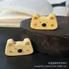 Accesorios de Cuatro Vías de Dos Piezas de Boj Shiba Inu, Artículos Decorativos, Accesorios para Manualidades, Adornos DIY
