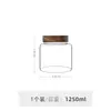 Potes de Vidro Personalizados de Grau Alimentício, Potes Selados, Garrafas de Armazenamento, Potes de Vidro, Garrafas de Vidro, Potes de Café, Potes de Chá, Recipientes
