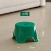Banquinho Pequeno de Plástico Espessado para Uso Doméstico, Banquinho Pequeno para Sala de Estar, Banquinho Quadrado Empilhável, Banquinho para Mesa de Centro, Banquinho Infantil Baixo Antiderrapante para Banheiro