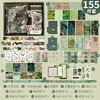 Série Quente de Natal Estilo Simples Pequenos Presentes de Natal Planner Conjunto de Caixa de Presente Materiais de Planner para Meninas Artísticas