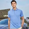 Camisa Polo de Manga Corta para Hombre de Algodón Mercerizado Ropa Corporativa de Verano para Grupos Camisa de Solapa Publicitaria para Hombre y Mujer Camiseta Ropa de Trabajo