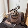 Bolso de Hombro Versátil Estilo Perezoso de Comercio Exterior para Mujer Nuevo Otoño 2025 Gran Capacidad Versátil Bolso para el Trabajo Diario Bolso Cruzado Casual