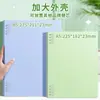 Caderno de Folhas Soltas B5 com 8 Furos de Aparência Sofisticada com Capa Removível Caderno A5 Blocos de Notas Binder de Reposição