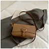 Bolsa de Hombro y Axila Versátil de Moda Nueva Elegante para Mujer 2025 Invierno Bolso Cruzado Pequeño Cuadrado Moderno