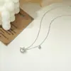 Collar de Diseño Geométrico, Exquisito y Versátil para el Viaje Diario, Galvanizado Ecológico, Venta al por Mayor de Joyería en Yiwu, Accesorios de Nicho de Lujo Ligero