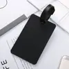 Nuevos Productos Transfronterizos, Venta Directa de Fabricantes, Etiquetas de Equipaje Personalizadas, Portacredenciales de Trabajo de PVC Creativos de Alta Calidad, Accesorios de Equipaje de Silicona