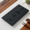 Mesa de té de palo de rosa Xyt cubierta de vacío para cocina de inducción madera piedra 20*37*1.5 estufa de té eléctrica piedra entera empotrada