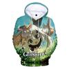 Chalecos de pareja periféricos 3D del juego de animación de Dios original transfronterizo nuevo 2021 Sudadera con capucha Genshin Impact