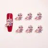 Estilo Ano Novo Estilo Chinês Cabeça de Leão Acessórios para Unhas Resina Peças Pequenas Brincos DIY Desenho Animado Festivo Decorações para Unhas