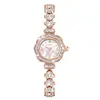 Reloj de Pulsera para Mujer Coca-Cola Full Diamond Esfera Redonda Pequeña de Nácar Reloj de Pulsera de Cuarzo - 25A90038