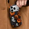 Comercio Exterior Venta Caliente Halloween Retro Pintura al Óleo Calabaza Fantasma Manzana 18promax Película Funda para Teléfono Mate Anti-caída