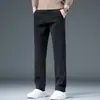 Pantalones Ligeros de Estilo Business Casual para Hombre, Nuevo Estilo Verano 2026, Pantalones Rectos Versátiles de Múltiples Bolsillos, Modernos, Sueltos y Cómodos, Pantalones Largos