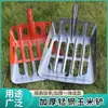 Pala de maíz de acero al manganeso, herramienta para quitar la cáscara del maíz, pala para basura, recogedor, pala para nieve, pala para retirar estiércol para agricultura, pala de hierro agrícola
