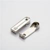 Asiento de brida de aleación de zinc Xinsheng soporte para tubo de ropa engrosado duradero soporte para ropa de armario soporte para tubo de ropa accesorios de ferretería para armario