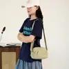 Bolsa Casual de Nylon Leve para Mulheres, Novo Modelo 2026, Bolsa de Ombro Transversal Versátil de Grande Capacidade para Mães de Meia-Idade