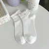 Calcetines Zhuji para Mujer, Calcetines Cortos Finos de Verano, Malla Transpirable Estilo Coreano Encaje Estilo Ballet Calcetines Cortos de Verano para Mujer Al por Mayor