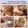 Europeu e Americano Popular Transfronteiriço Fosco Sólido Cor Gelo-Transparente Alto Padrão Trapezoidal Nail Art Unhas Usáveis Pontas de Unhas Postiças Acessórios