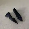 2026 Nuevo Estilo Francés Estilo Retro Zapatos de Trabajo para Mujer que Aumentan la Altura, Mocasines Elegantes de Punta con Lazo