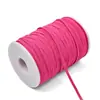 Cor 3-6mm cinto de cavalo bolsa de vestuário elástico de alta elasticidade punho elástico de borracha cinto de corrida de cavalo cinto plano