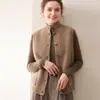 Nueva Chaqueta Chaleco de Punto sin Mangas Otoño/Invierno 2026 Cárdigan para Mujer de Punto Corto de un Solo Botón Versátil para Mujer