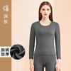 Conjunto de Ropa Interior Térmica para Mujeres de Mediana Edad y Mayores con Forro Polar, Ropa y Pantalones Gruesos de Otoño, Suéter y Pantalones de Algodón para Protección contra el Frío