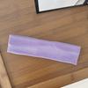 Diadema Plana Transfronteriza de Gran Venta Simple Versátil Costura Interna Elástica para Cabello Fitness Yoga Diadema Versátil