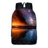 Mochila Escolar para Estudiantes Nuevos Transfronteriza Creativa de Poliéster Reductora de Carga Mochila para Estudiantes de Primaria Bolsa para Computadora Suministro Directo de Fábrica