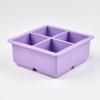 Venta Caliente Creativo Molde de Hielo Cuadrado de 4 Compartimentos Caja Doméstica para Hacer Hielo Sin Tapa Fácil de Desmoldar Molde para Hacer Hielo Artefacto de Congelación Rápida