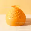 Caja de almacenamiento con forma de cuatro huevos de piña y melocotón de nieve, calabaza, gota de agua cortada oblicuamente, bola de belleza, cojín de aire, material de embalaje