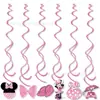 Tema Rosa Minnie Mickey Mouse Festa de Aniversário Infantil Louça Bandeja de Papel Faixa Toalha de Mesa Guardanapo Suprimentos Decorativos Agora