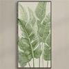Pintura Decorativa de Entrada de Luxo Pintura a Óleo Minimalista Moderna Sala de Estar Corredor Corredor Planta Verde Pintura Suspensa