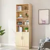 Estante sob medida, estante de livros, armário de armazenamento de piso, armário de armazenamento simples estilo nórdico, estante estreita, pequeno armário de madeira, tamanho personalizado