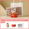 Figura de León de Resina Hecha en Fábrica para la Buena Fortuna, Mascota de Té, Decoración de Escritorio para el Hogar, Accesorio de Juego de Té de Gama Alta, Adorno Pequeño para Mesa de Té