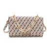 Bolso de Mujer 2026 Estilo Coreano Moderno Nueva Moda Elegante Pequeño Cuadrado Moderno de Hombro Único Elegante Cruzado Pequeño