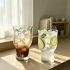 Vaso de Vidrio para Jugo Hielo Taza de Café Americano Copa de Vino Copa de Cerveza Taza para Bebidas Gran Capacidad Vaso de Agua Venta al por Mayor