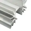 Dissipador de Calor de Perfil de Alumínio para Diodo e Transistor de Componente Digital Tipo Flor de Ameixa de Alta Potência com Pinos Duplos Larga 41,7mm