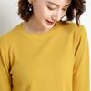 Suéter de Punto Holgado con Cuello Redondo de Manga Larga para Mujer, Estilo Coreano Talla Grande, Prenda Básica de Punto para Primavera y Otoño