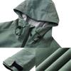 Jaqueta Funcional Masculina para Exterior Casca Rígida Fina com Capuz Impermeável e à Prova de Chuva Bata Slim Jaqueta Esportiva Transfronteiriça Masculina