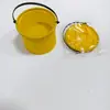 Cubo pequeño plegable para exteriores para niños para lavar pinceles, juguete de pintura artística, cubo para atrapar peces, camarones y conchas