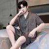 Nuevos Pijamas de Verano 2026 para Hombre, Estilo Seda de Hielo, Mangas Cortas y Shorts, Pijamas Casuales para Hombre, Se Pueden Usar Afuera en Verano, Ropa para Casa