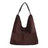 Yaozi 2026 outono precoce nova moda versátil texturizada casual retrô bolsa tote para o dia a dia bolsa de ombro de grande capacidade