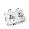 Luminária de teto led 2*3W 2*5W 2*7W alta potência downlight de cabeça dupla quarto de hotel loja de roupas spot de teto