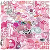 [Colección] 50 Piezas de Colección de Pegatinas de Graffiti Estético Transfronterizo para Decoración, Diarios DIY, Pegatinas para Fundas de Teléfono al por Mayor