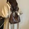 Elegante bolso tote retro para mujer, mochila de gran capacidad, nueva moda 2026, bolso versátil para el hombro y cruzado para el día a día