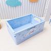 Caja de Almacenamiento Plegable Sanrio Organizador de Escritorio Hogar Cocina Bocadillos Juguete Misceláneos Caja de Almacenamiento Caja de Almacenamiento