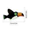 Pájaro Volador Transfronterizo Colgante de Pared Pegatinas de Pared Decoración de Pared de Fondo para Sala de Estar Dormitorio Artesanías de Madera Tablero de Madera de 10 mm de Espesor